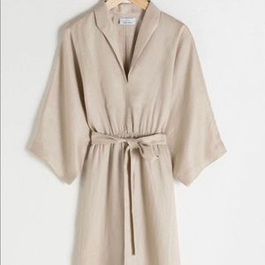 Kaftan 100% pure linen dress & Other Stories
